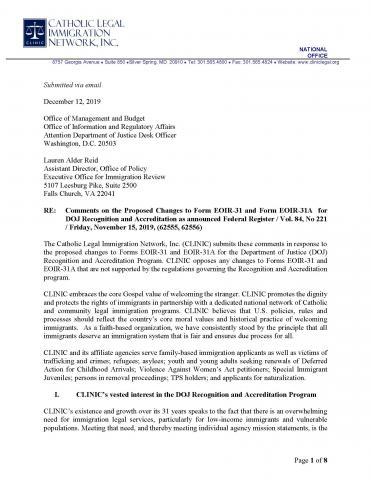 Image of Comments Submitted