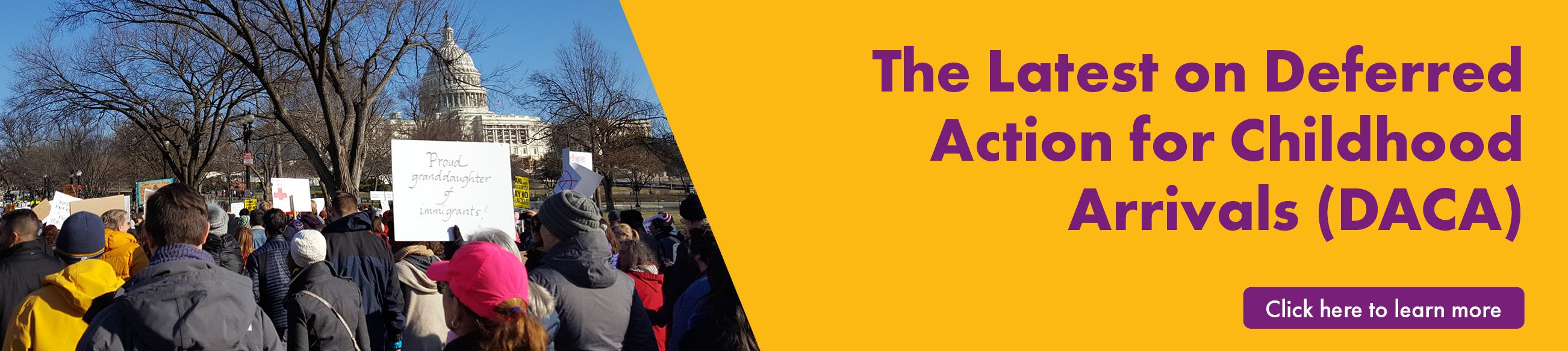 Deferred Action for Childhood Arrivals rotator banner 2021
